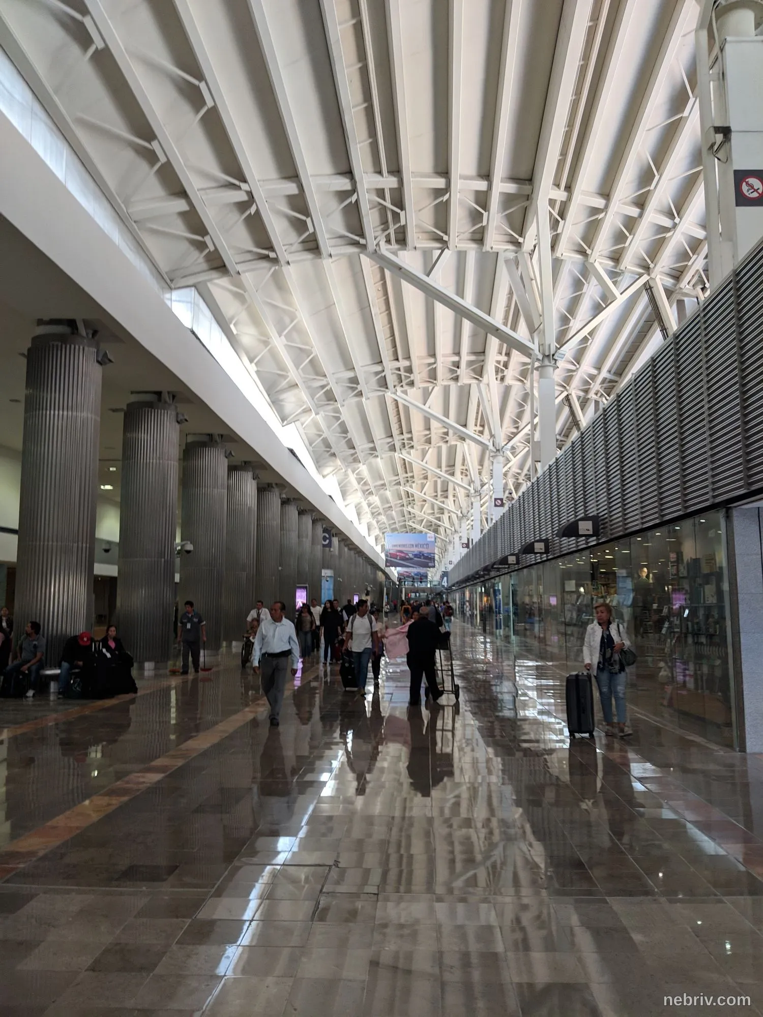 Arriving in Mexico City